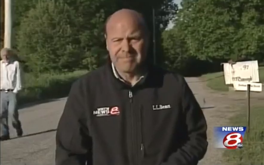 TV Reporter Reporting About Missing Man Finds Him