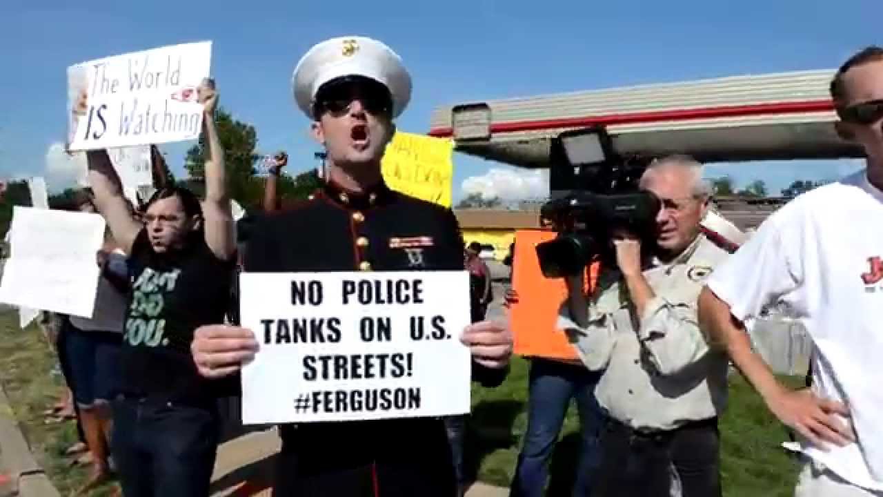 The Protests in Ferguson